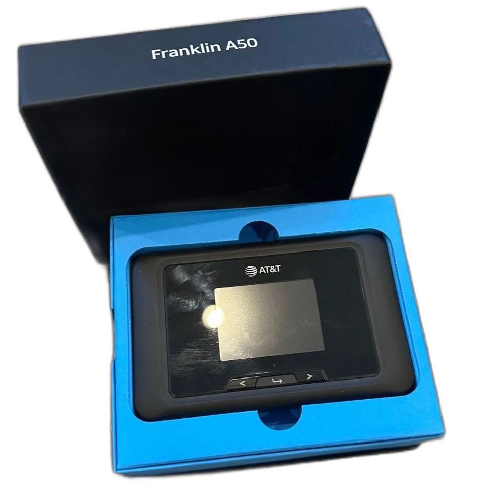 AT&T Franklin A50 5G WiFi Hotspot Device Black - RG2102